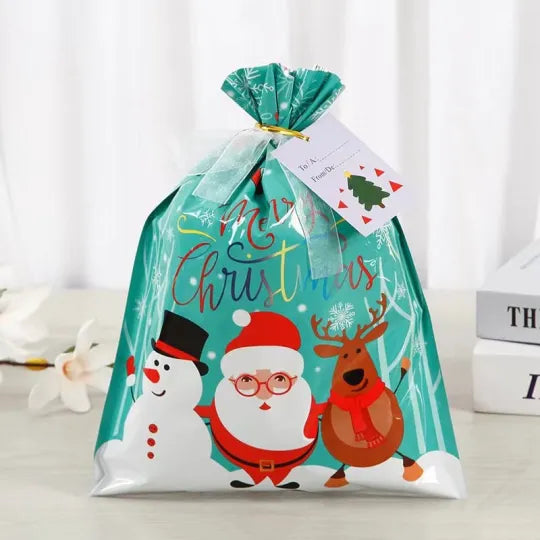 🎅Drawstring Christmas Gift Bags🎄