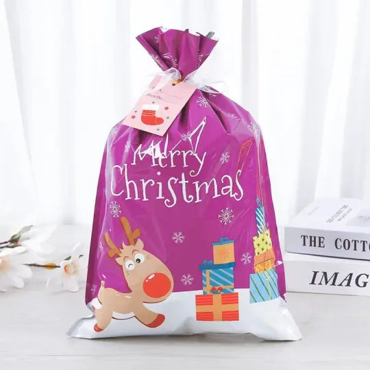 🎅Drawstring Christmas Gift Bags🎄