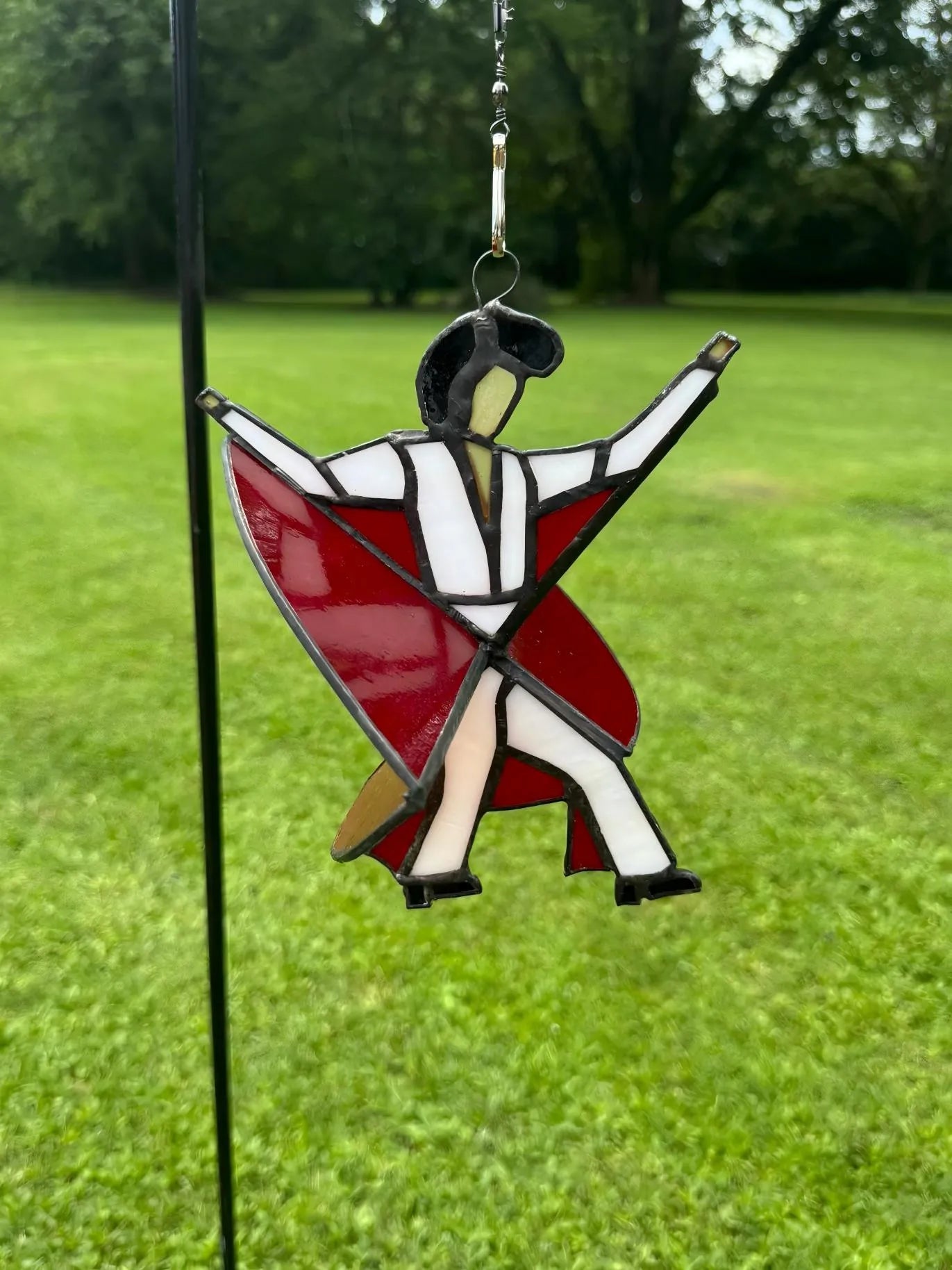 🔥The Memphis Melody💃🤘 Handmade Stained Glass Spinner