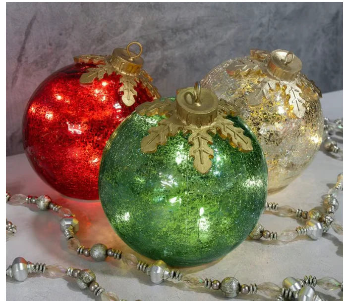 đ
Glass Tabletop Christmas Ornamentsă3ctăđ