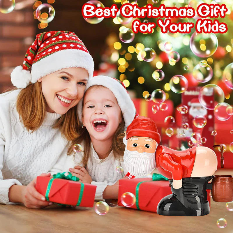 🎅Christmas Sale🎄Funny Santa Bubble Blowing Machine🎁