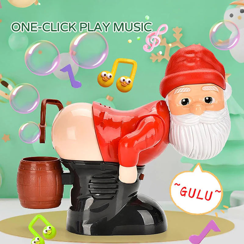 🎅Christmas Sale🎄Funny Santa Bubble Blowing Machine🎁