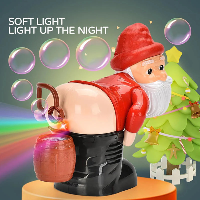 🎅Christmas Sale🎄Funny Santa Bubble Blowing Machine🎁
