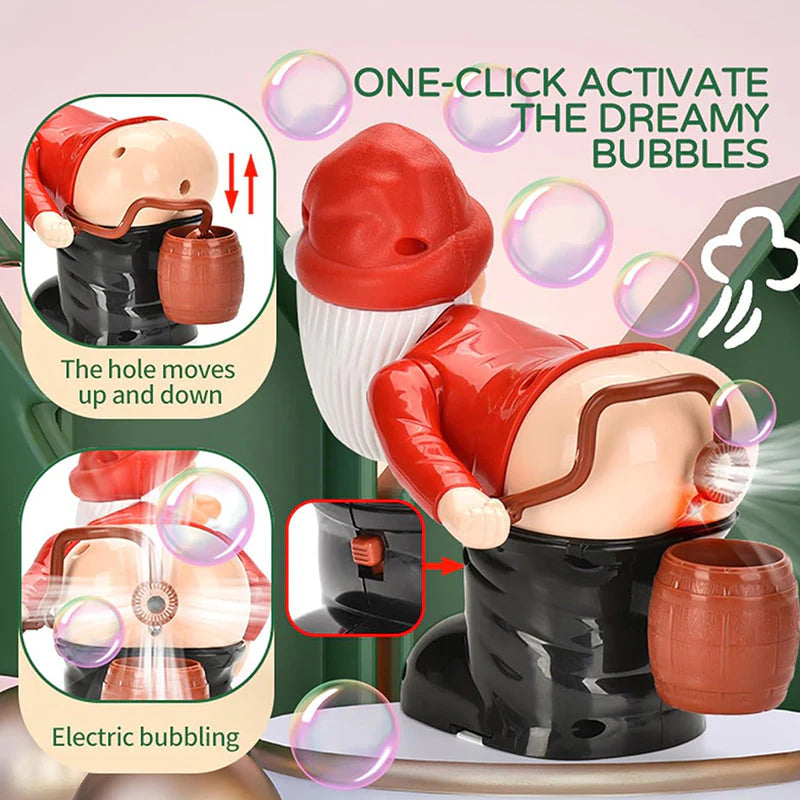 🎅Christmas Sale🎄Funny Santa Bubble Blowing Machine🎁