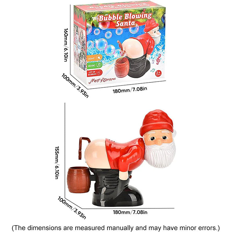 🎅Christmas Sale🎄Funny Santa Bubble Blowing Machine🎁