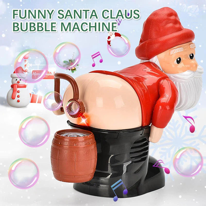 🎅Christmas Sale🎄Funny Santa Bubble Blowing Machine🎁