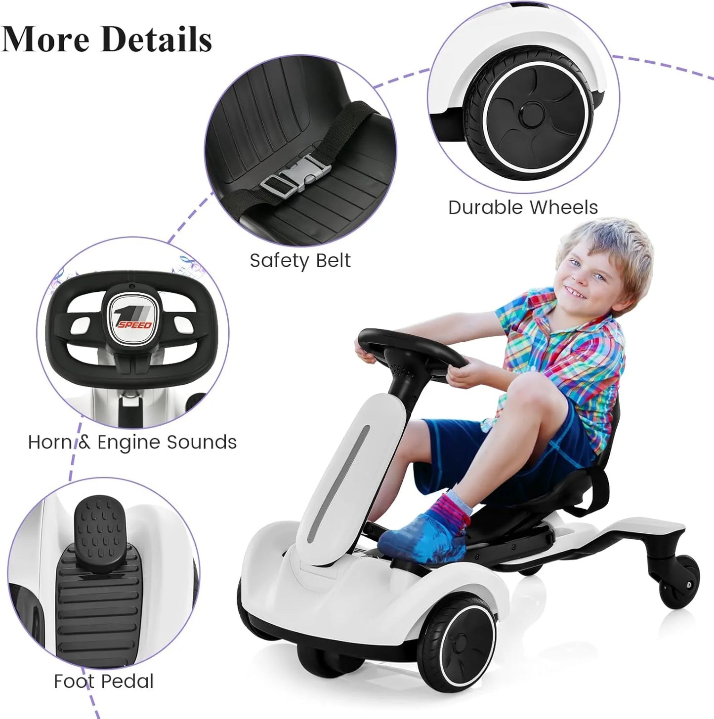💥Electric drift car 🛴Best gift for your kids🎁